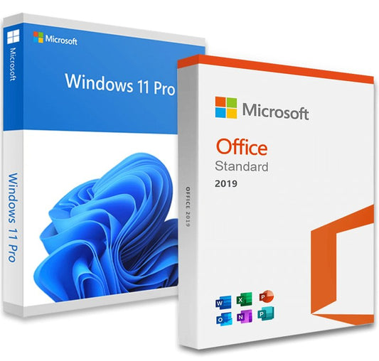 Windows 11 Pro CZ + Microsoft Office 2019 Pro ✅ Balíček 2v1 - Microsoft - LicenceX.cz